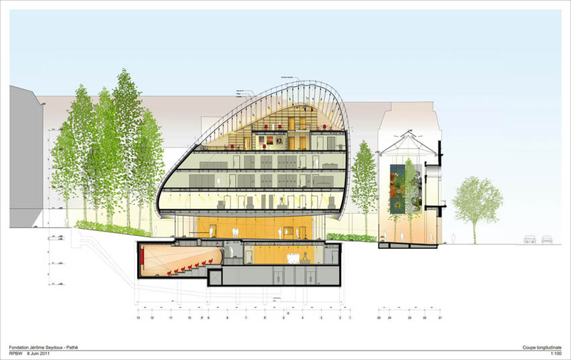 Illustration for article titled This Glistening Steel Armadillo Now Occupies Downtown Paris